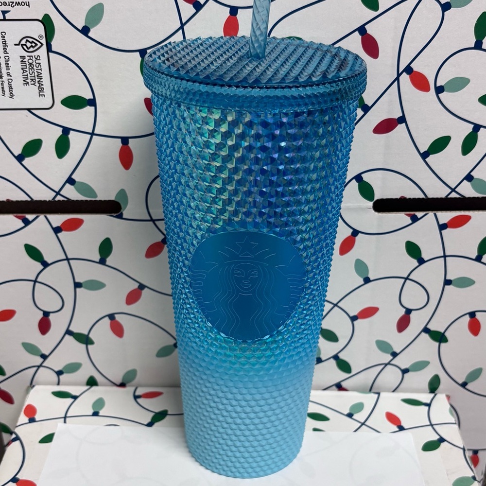 Starbucks Iridescent Blue Tumbler